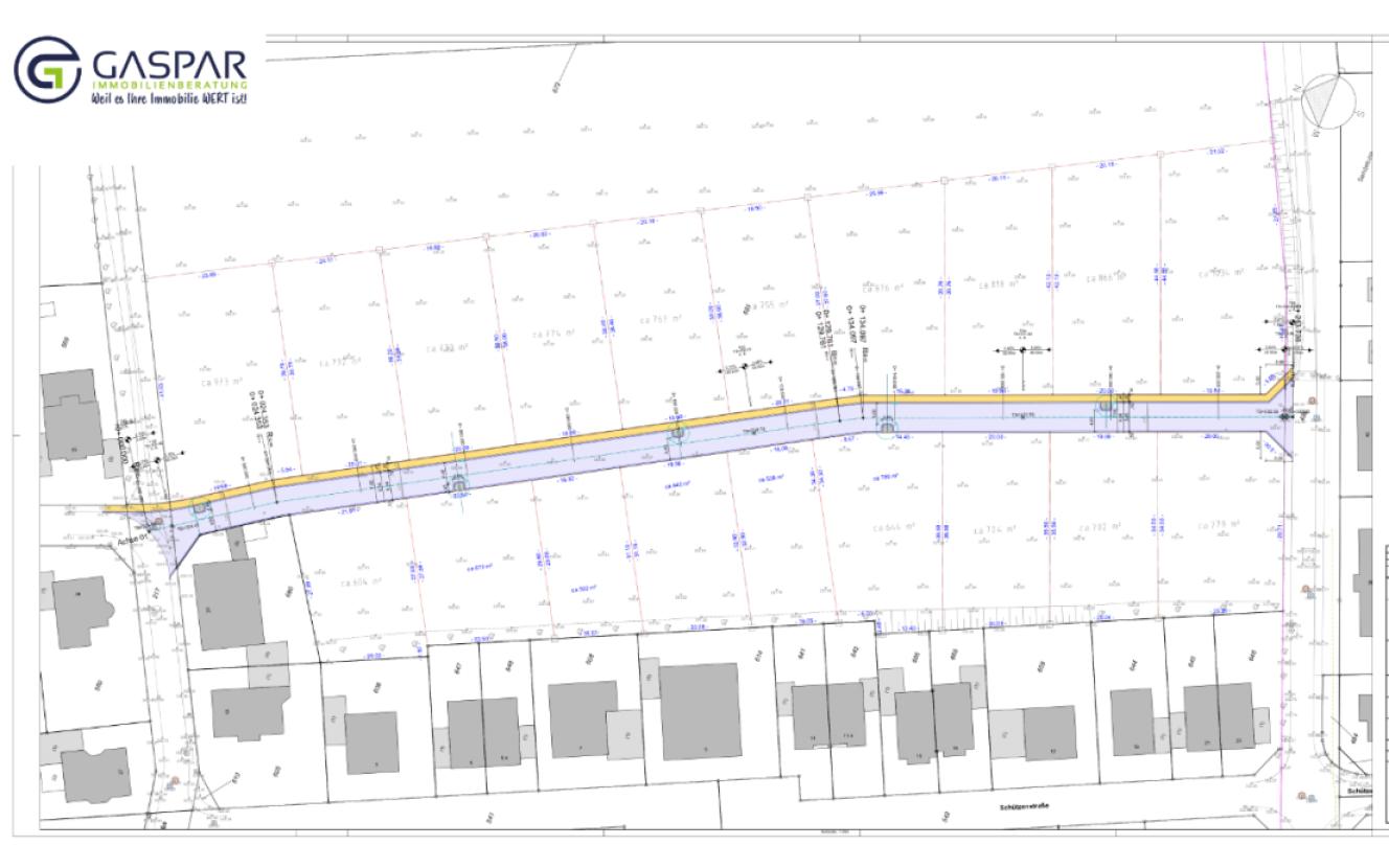 Lageplan Nideggen Neubaugebiet