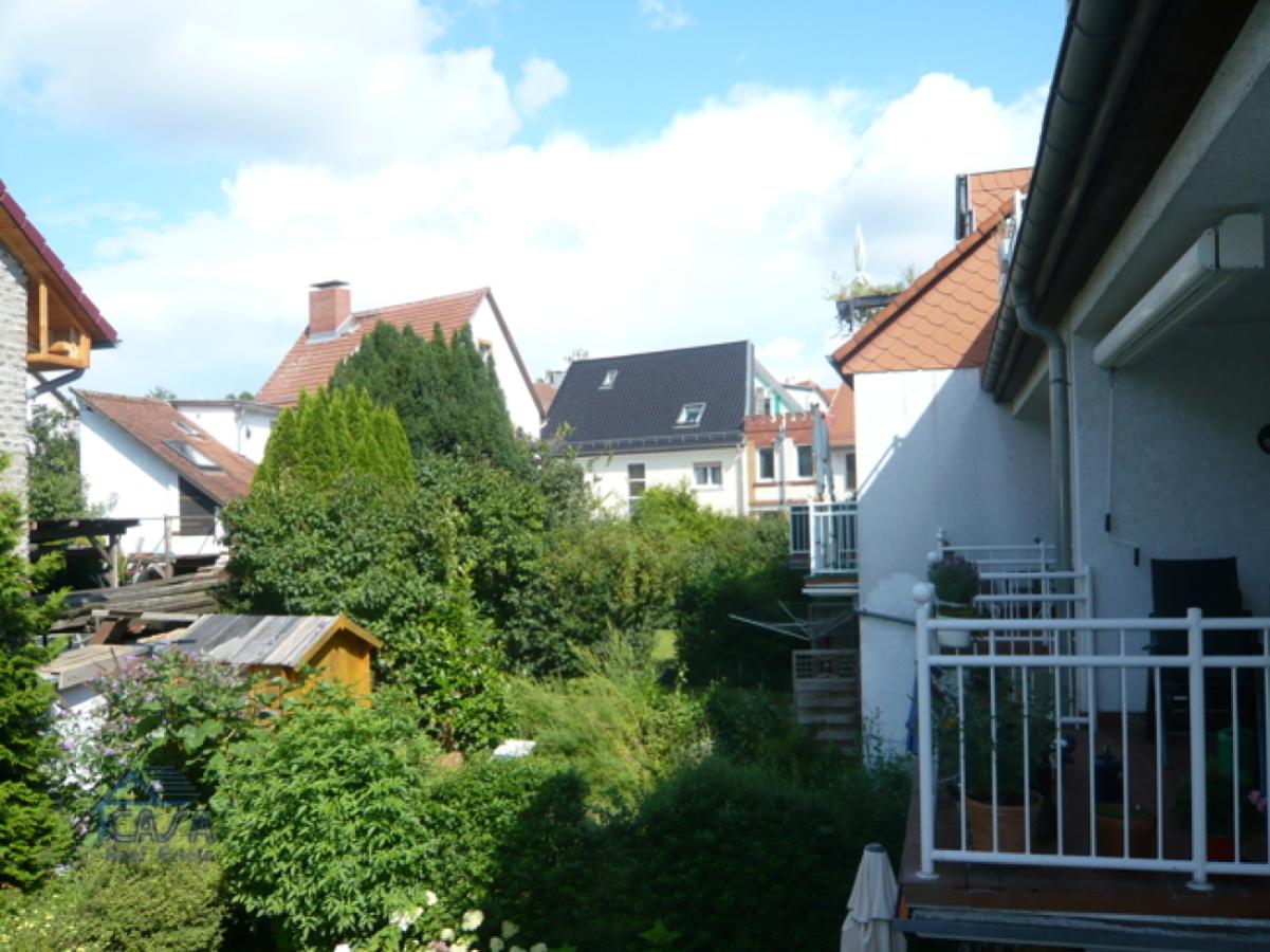 Aussicht vom Balkon