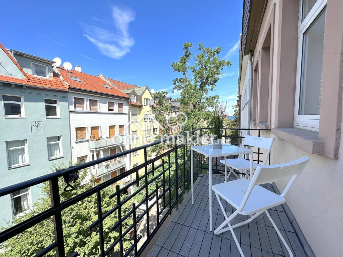 Balkon von Zimmer 3