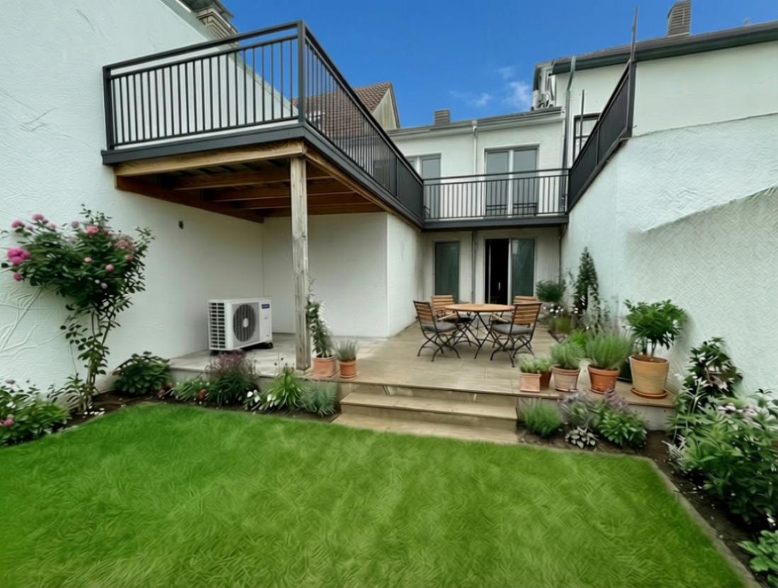 Terrassenansicht nachher