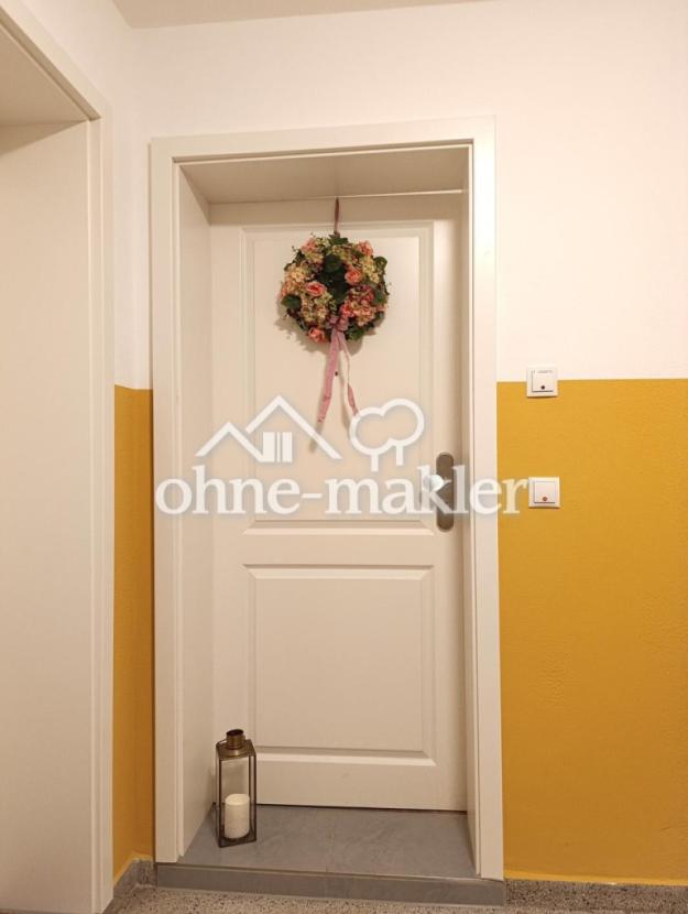 Eingang zur Maisonette-Wohnung