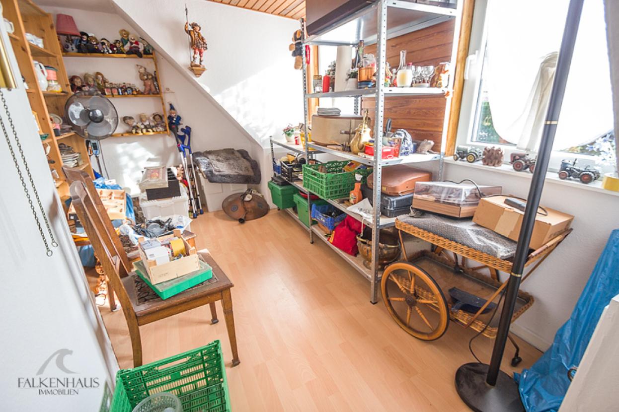 Raum im Spitzboden - Wohnlich ausgebaute Nutzfläche