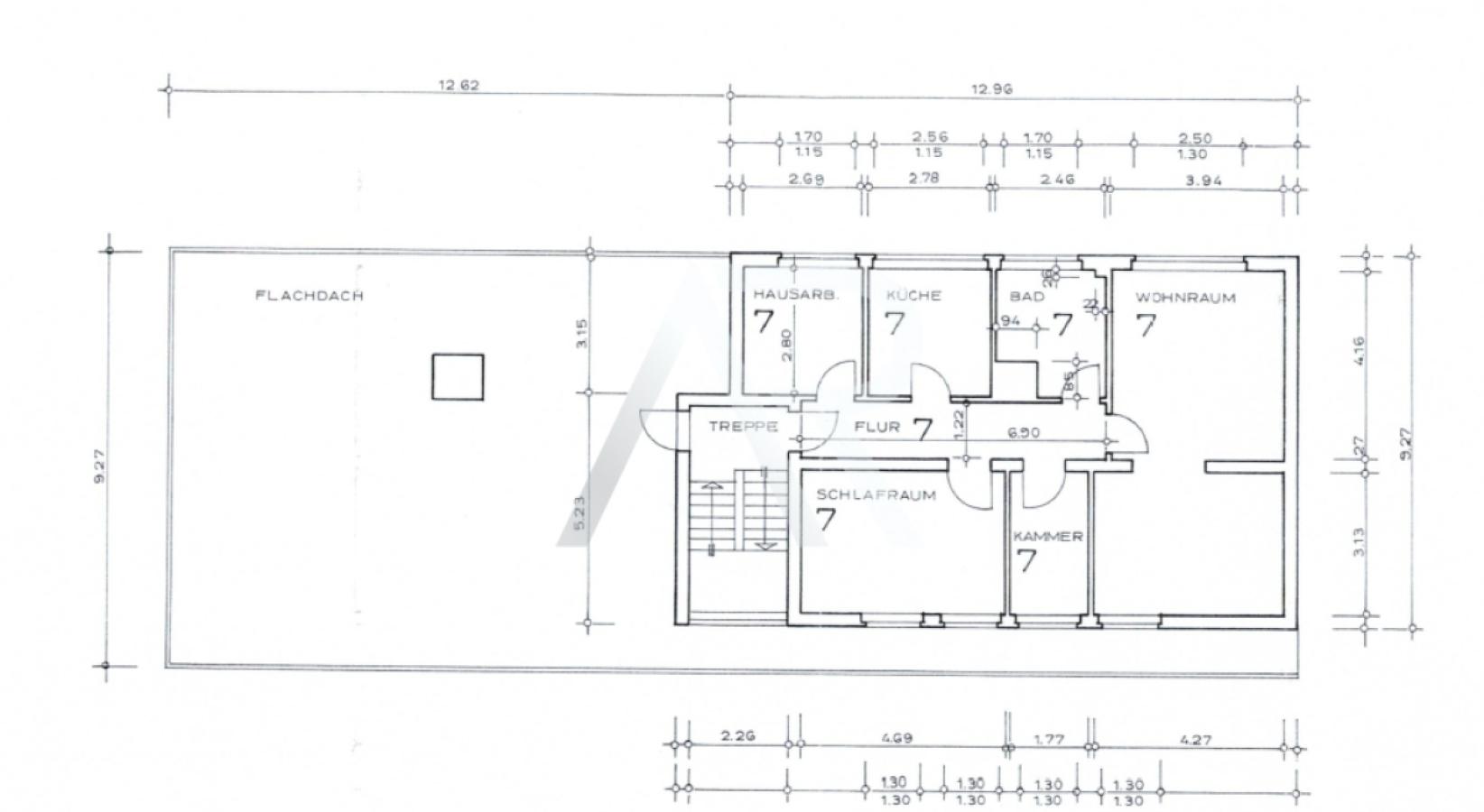 Grundriss Dachgeschoss