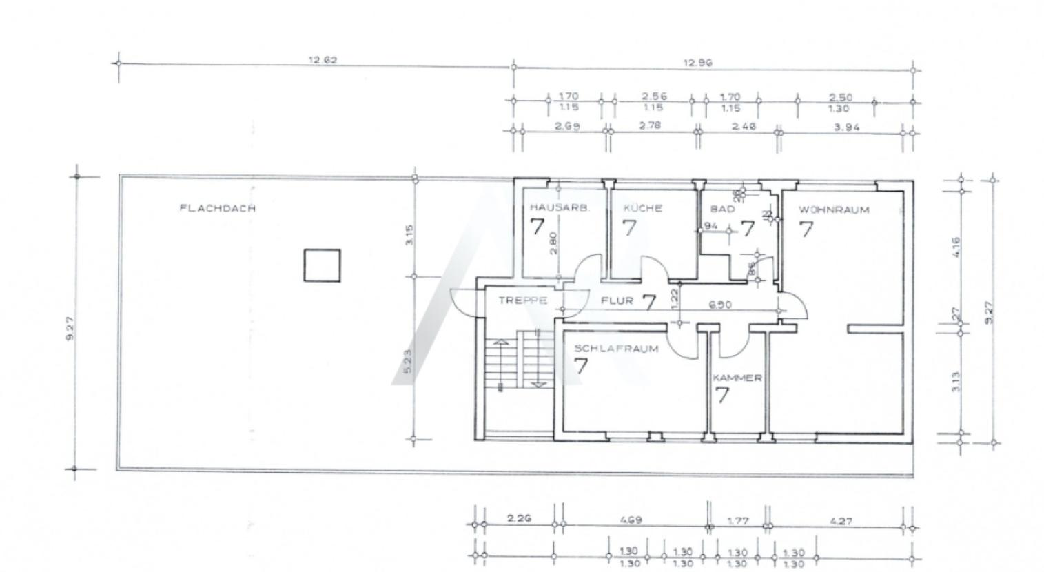 Grundriss Dachgeschoss