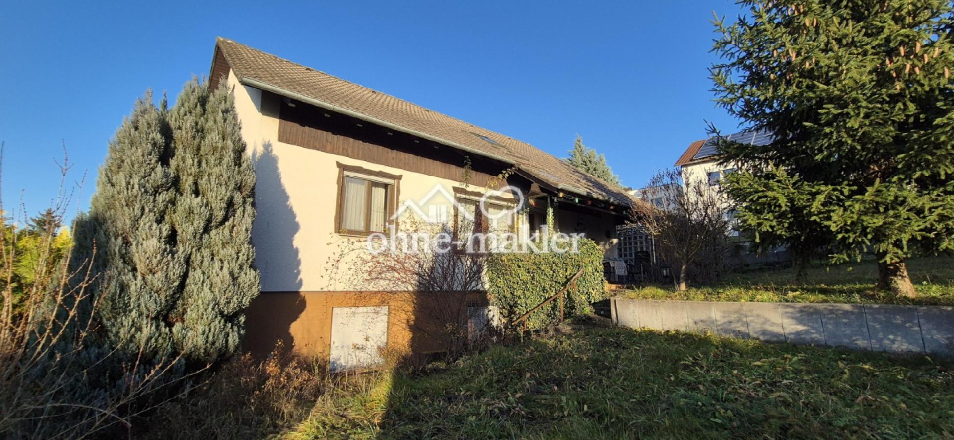 Hausansicht vom Garten