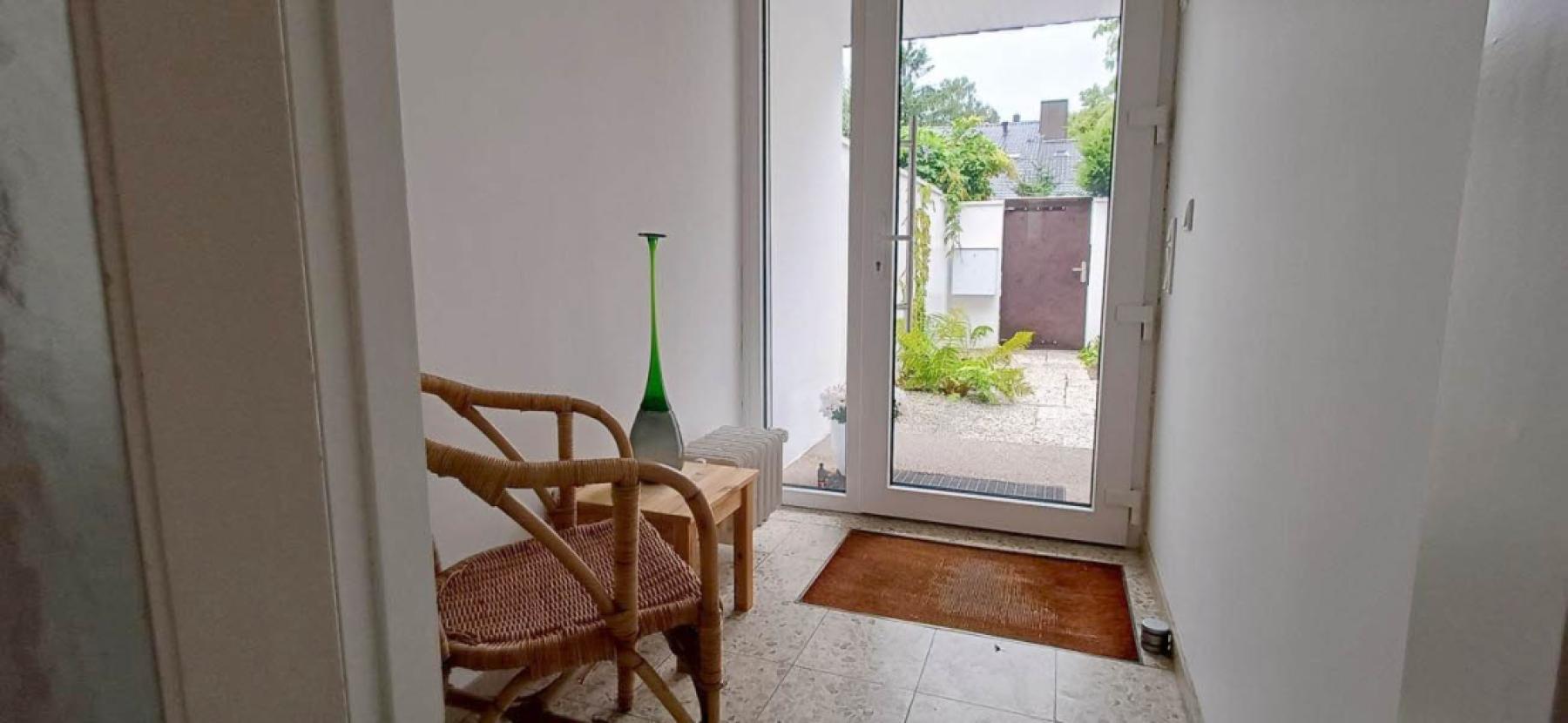 Hauseingang einbruchsicheren Rollläden