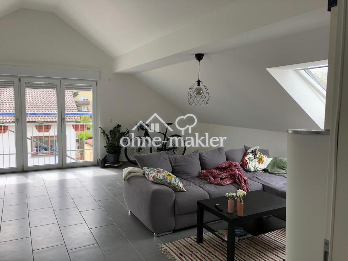 Blick zum Wohn-Eßbereich