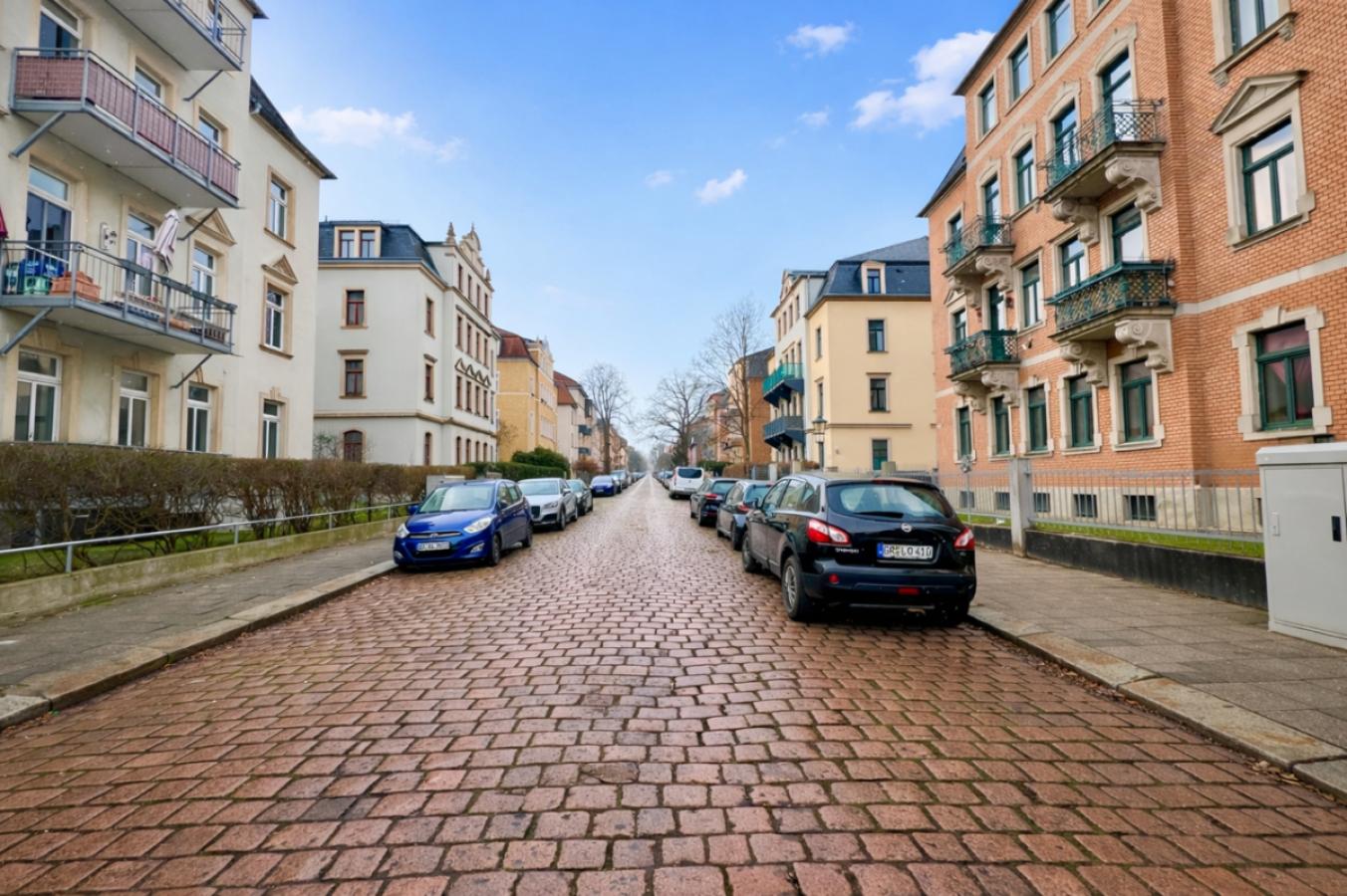 Blick in die Straße