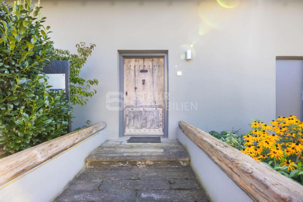 Eingang zum Privatbereich