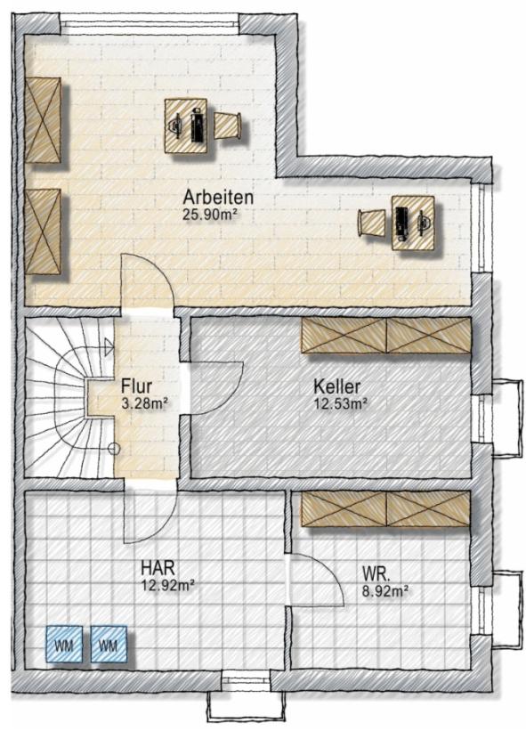 Haus 2 Untergeschoss