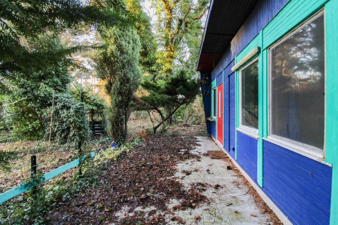 Terrasse beim Bungalow