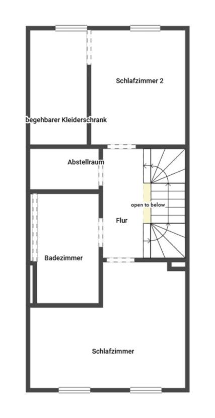 Grundriss Skizze 1.OG
