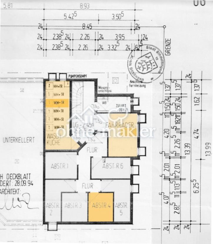 Keller, Waschküche, Fahhräder