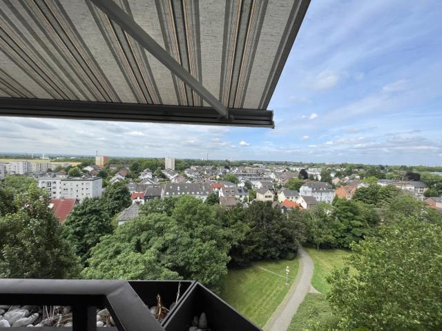 Aussicht vom Balkon