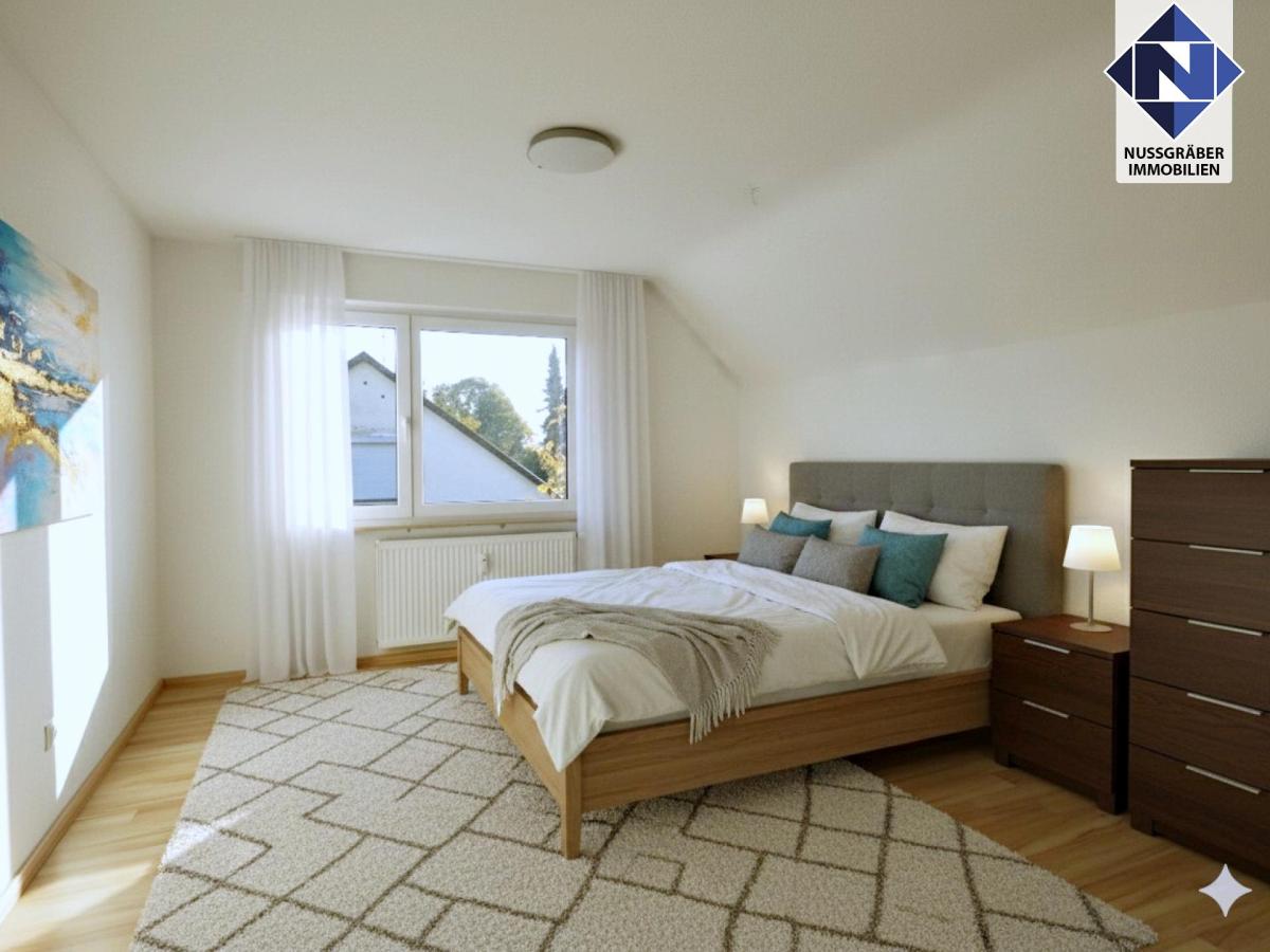 Schlafzimmer (KI-generiert)