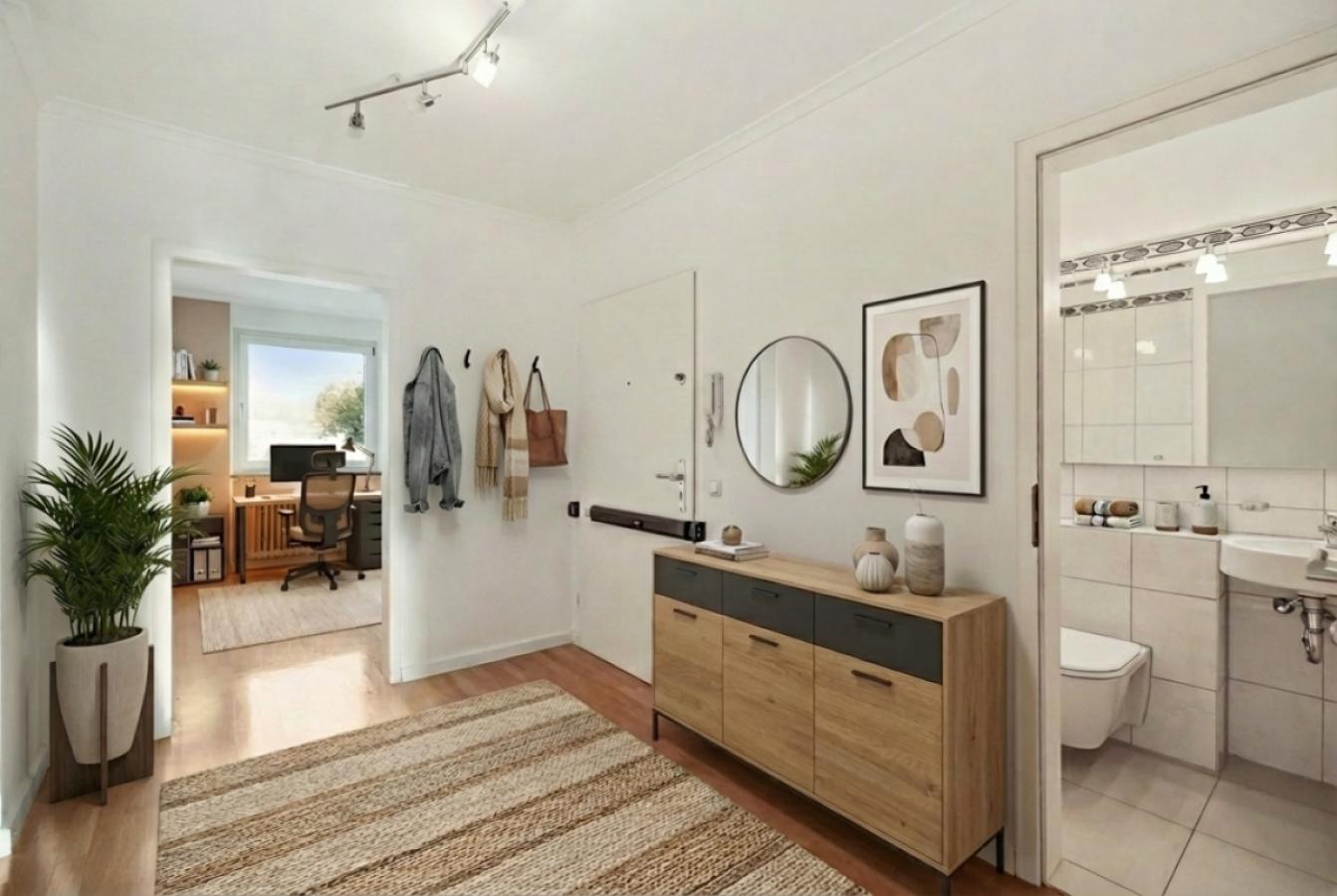 Diele - Ansicht 2 Einrichtungsbeispiel