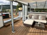 Pavillon mit Lounge-Bereich