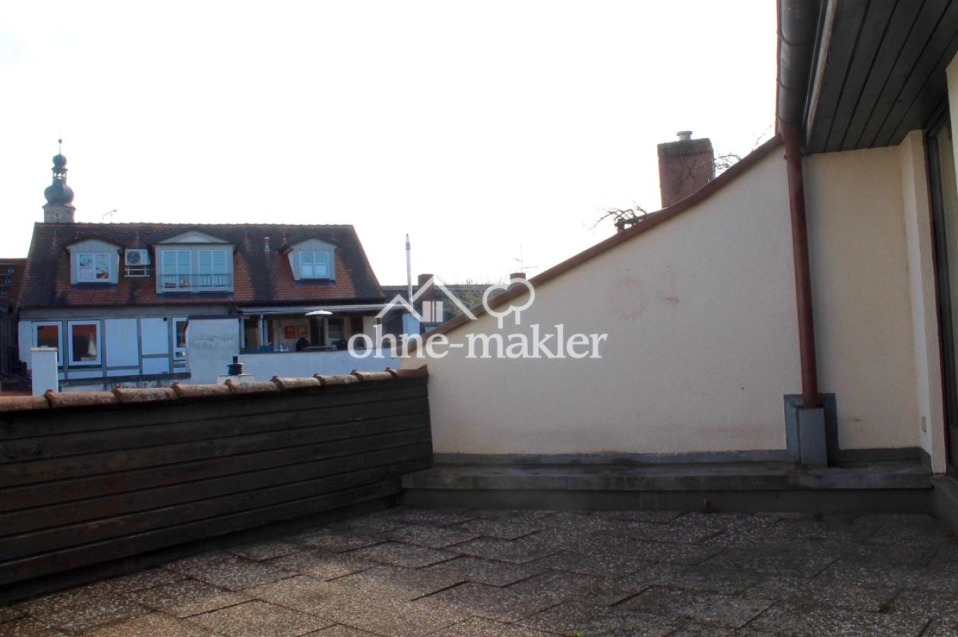 Dachterrasse Richtung Süden