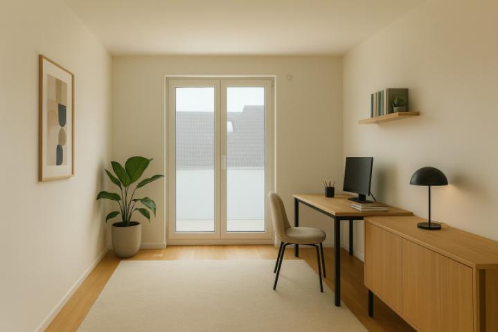 Visualisierung Arbeitszimmer