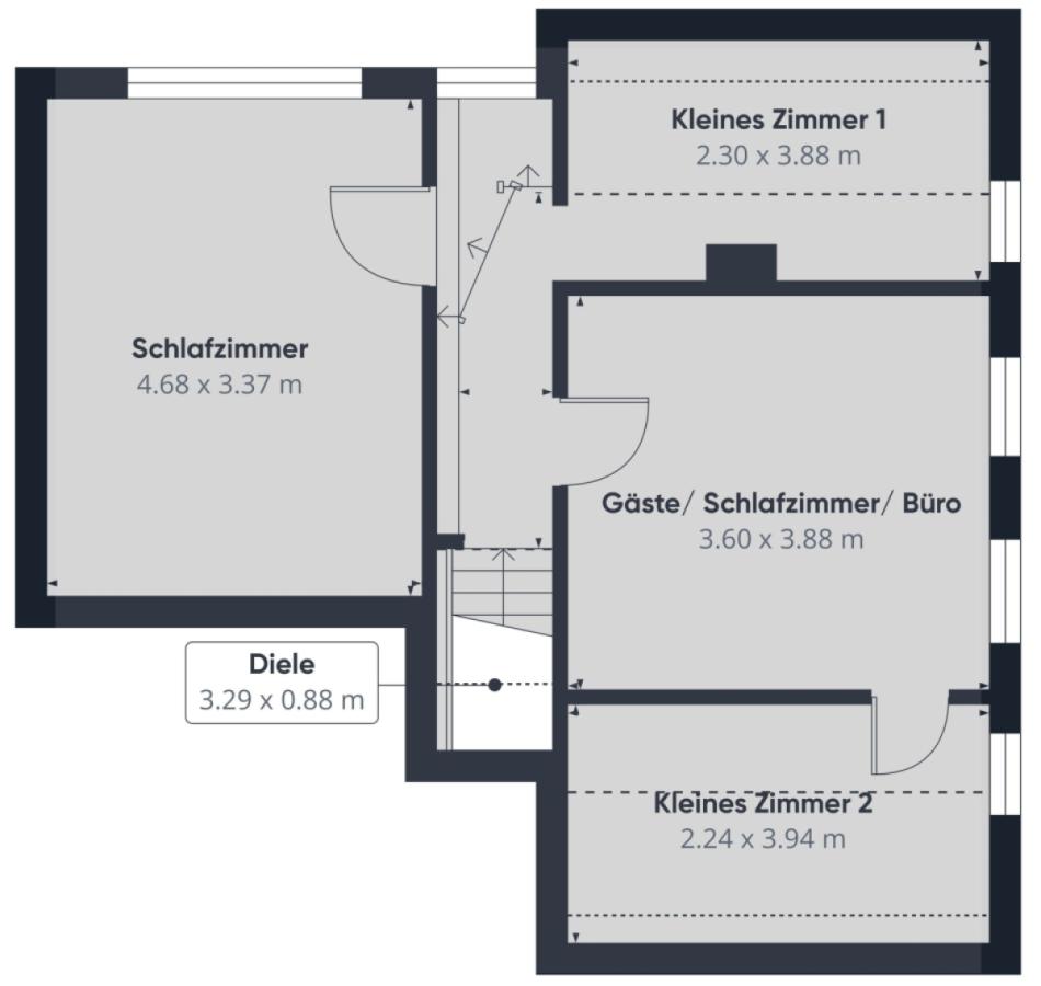 Darstellung Dachgeschoss