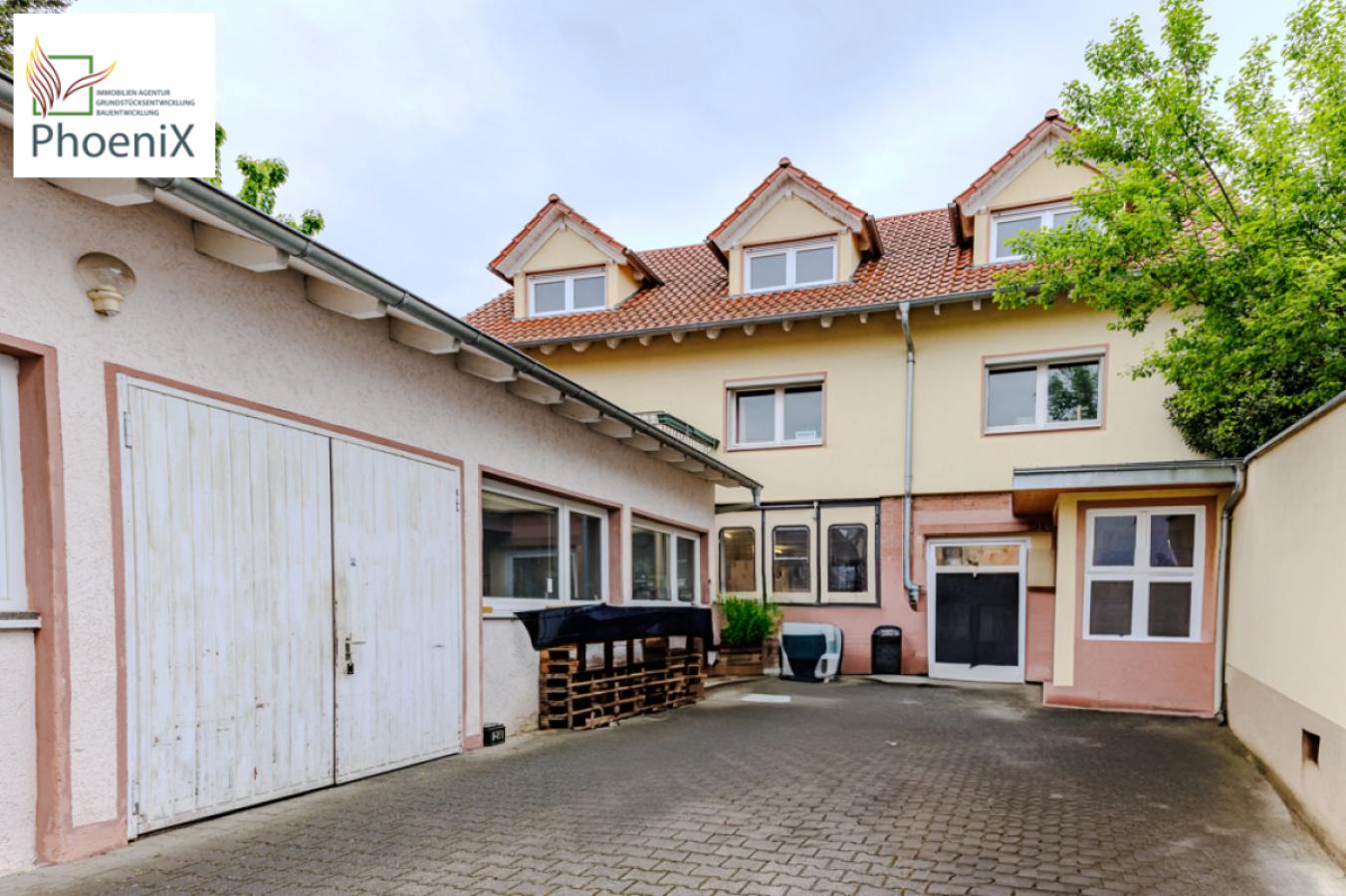 Garagenhof mit Zugang Gewerbe