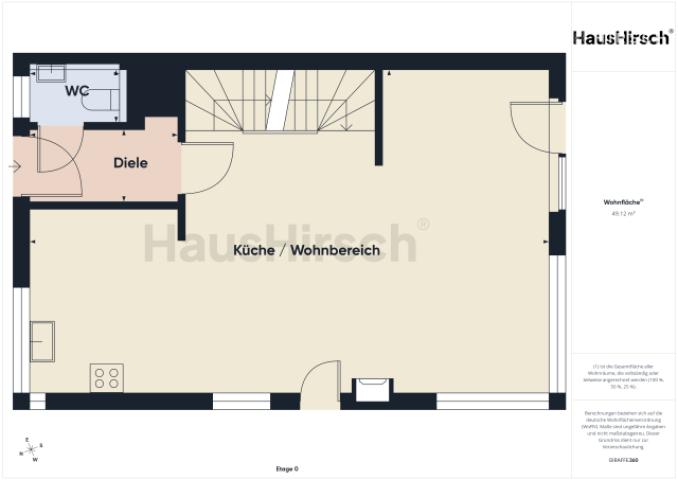 Grundriss Erdgeschoss