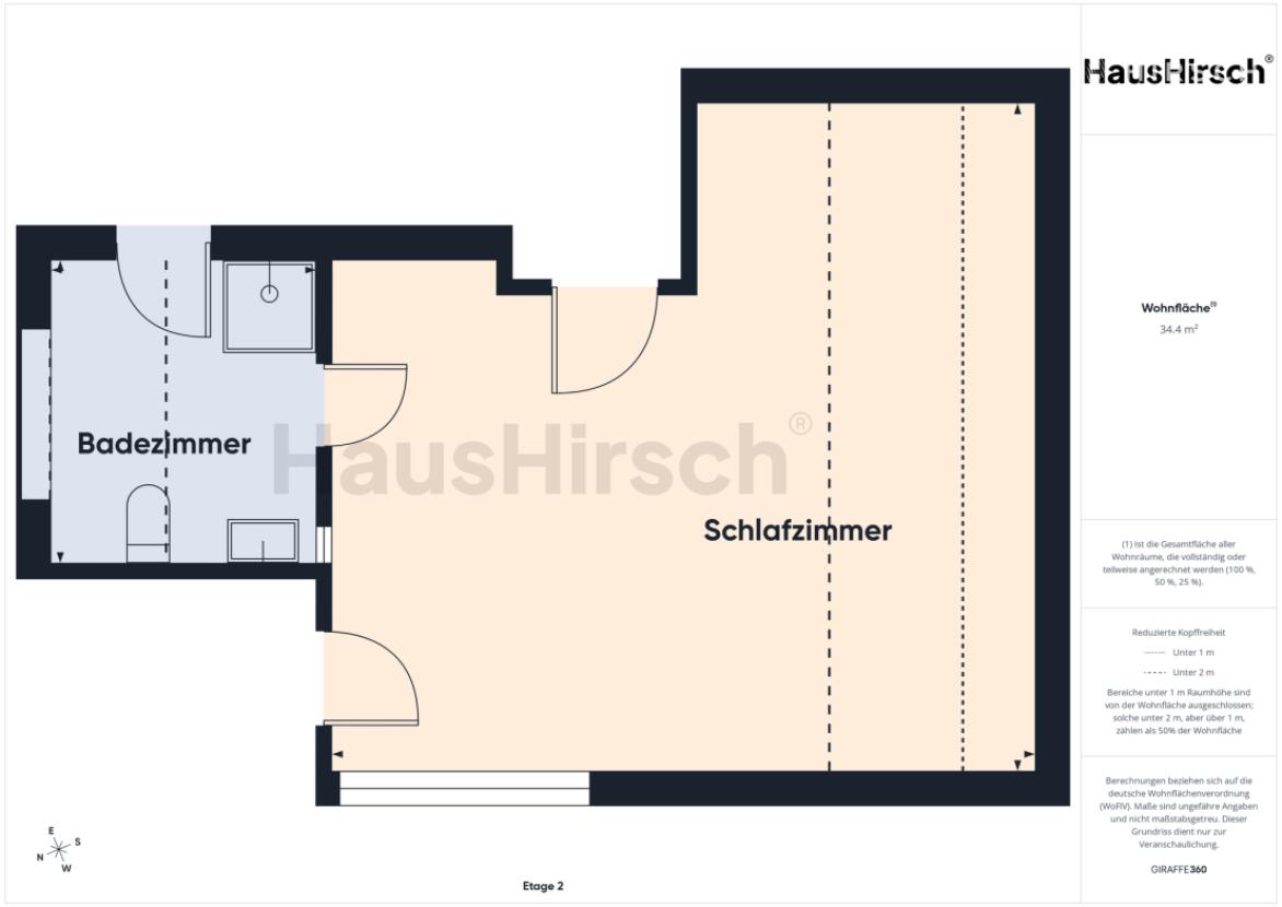 Grundriss Dachgeschoss