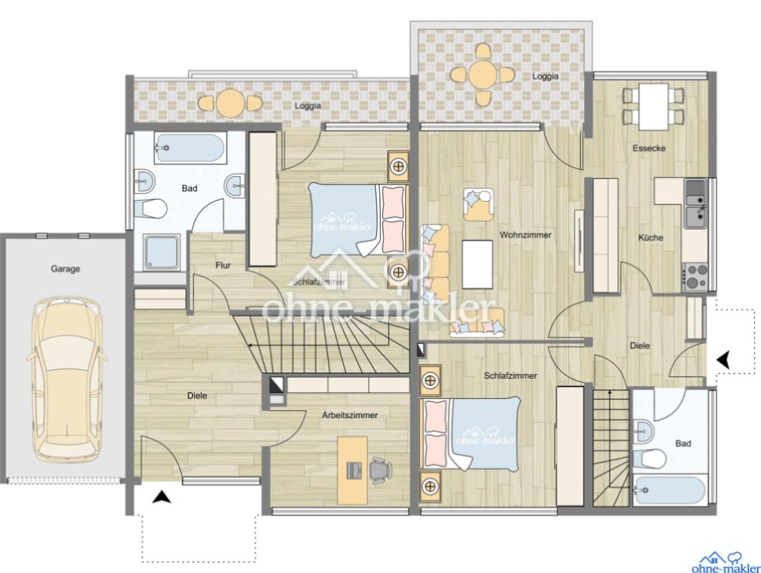 Grundriss Erdgeschoss