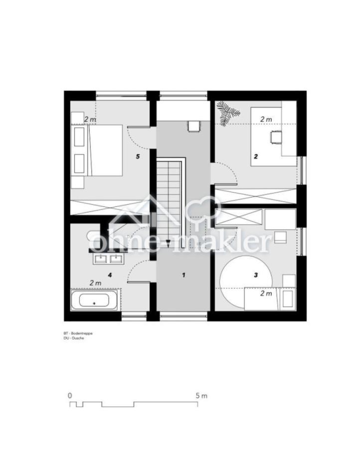 Grundriss Obergeschoss