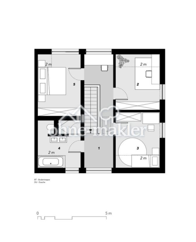 Grundriss Obergeschoss