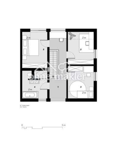 Grundriss Obergeschoss