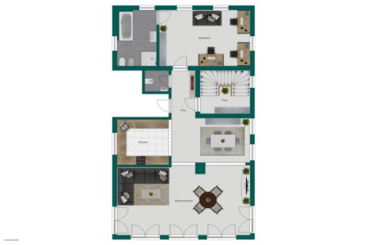 Grundriss Skizze 1.OG