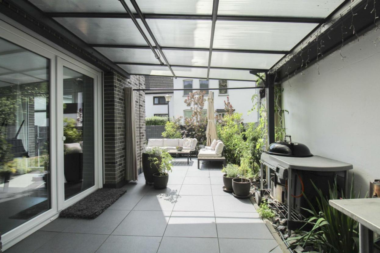 Überdachte Terrasse
