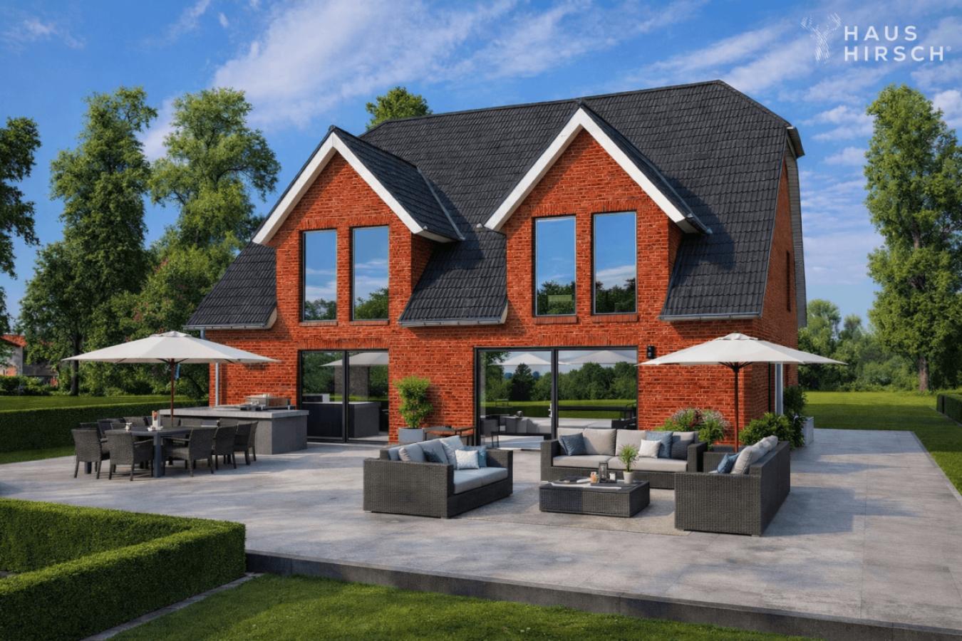 251218 Ansicht DH ca. 135m2, verblend.Kfw 55