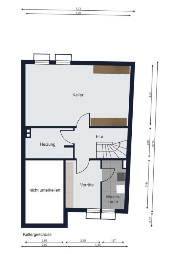 Grundrisse Kellergeschoss