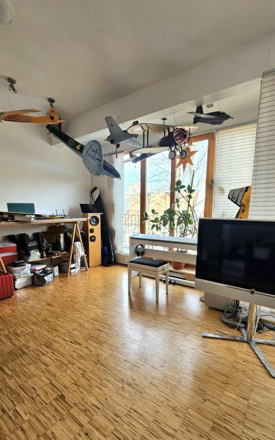 Studiozimmer obere Ebene
