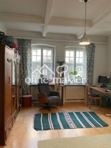 Seitenansicht des Zimmers