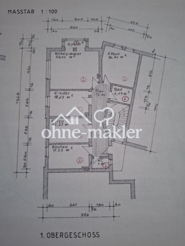 Grundriss 1. OG