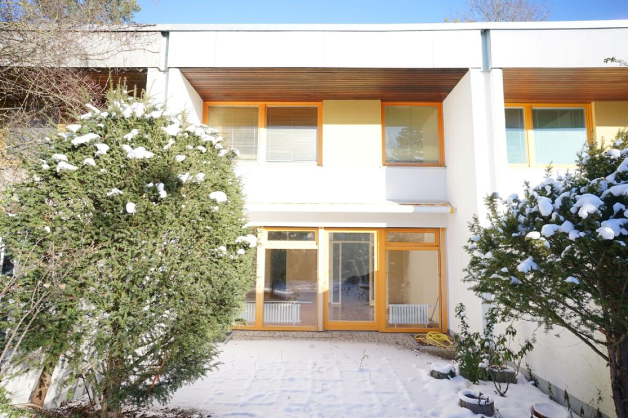 Haus Gartenansicht neu