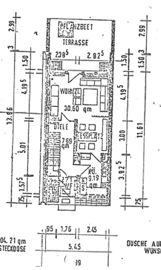 Grundriss Erdgeschoß
