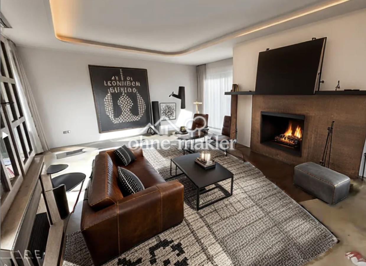 KI -Visualisierung Wohnzimmer