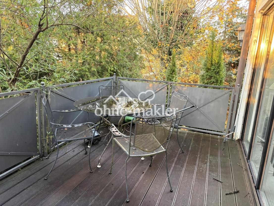 Terrasse (Balkon) Westen