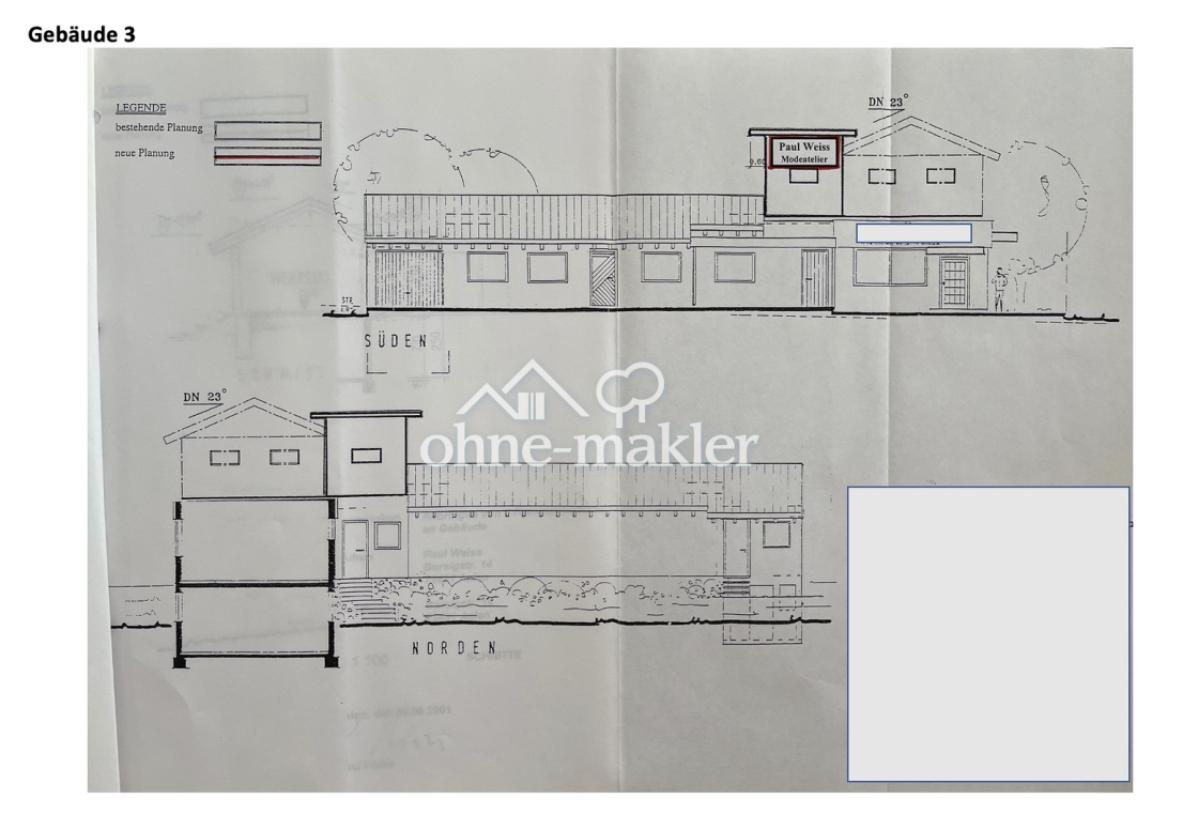 Gebäude 3 mit Treppenturm
