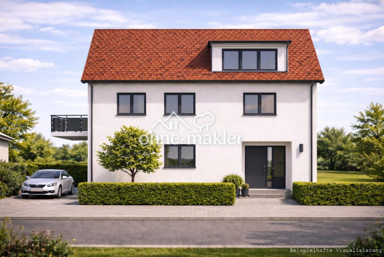 Geplante Frontalansicht