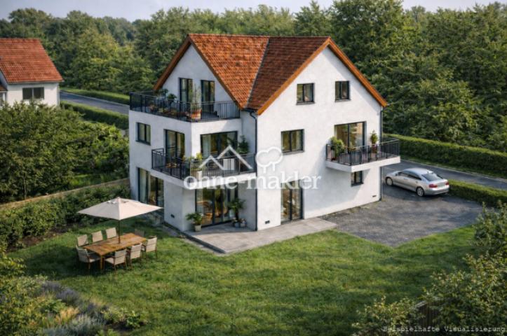 Geplante Gartenansicht II