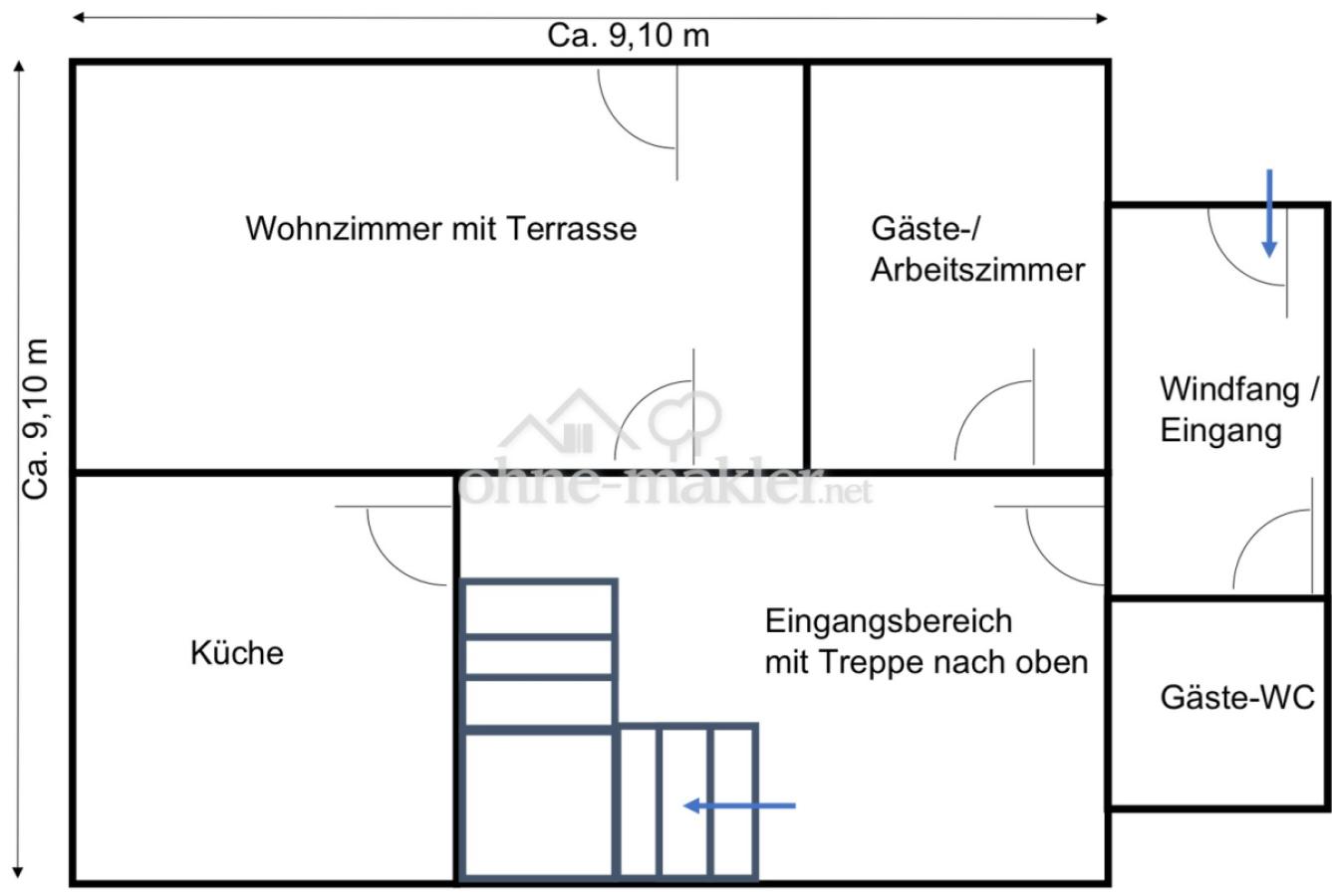 Grundriss EG/UG