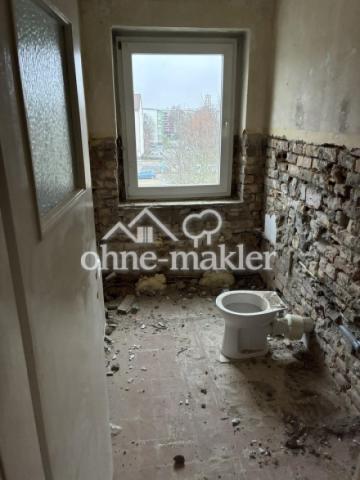 Das Bad wird neu hergerichtet