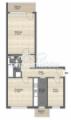 Grundriss 3-Zimmer Wohnung