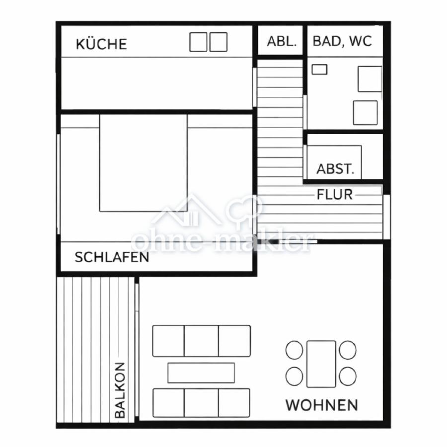 Grundriss Wohnung