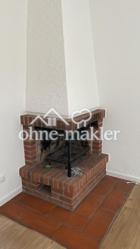Kamin im Wohnzimmer